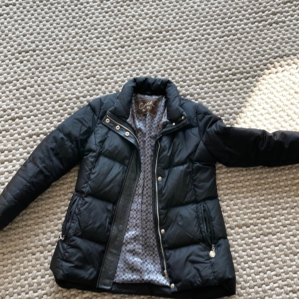 Coach puffer coat